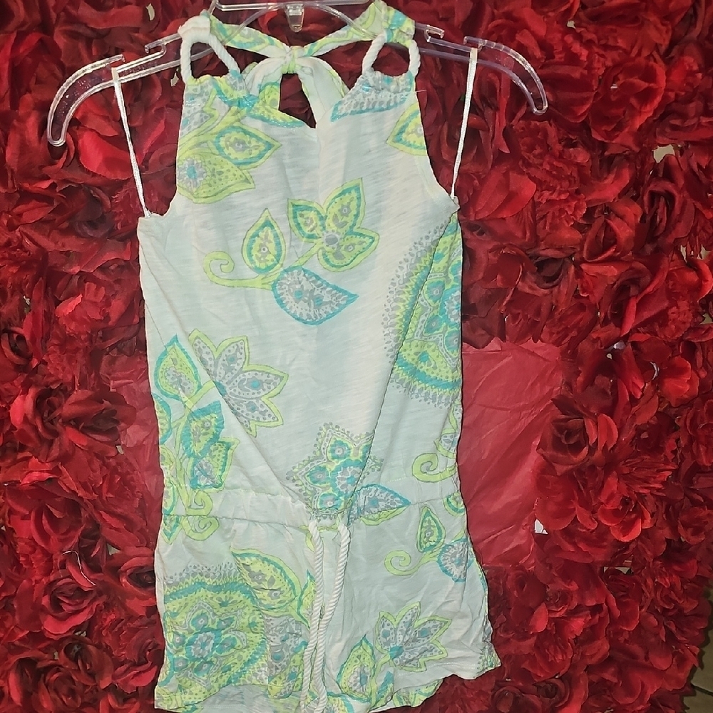 Old Navy Girls Halter Top Romper Size Medium 8 LIKE NEW